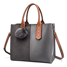 Caroline Dual Grey Large Tote